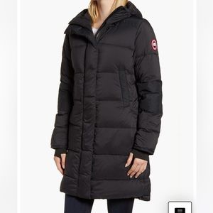 Canada Goose Black Alliston Packable Jacket Coat
